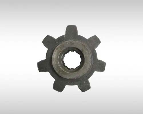 What is the choice of sprocket forgings material?