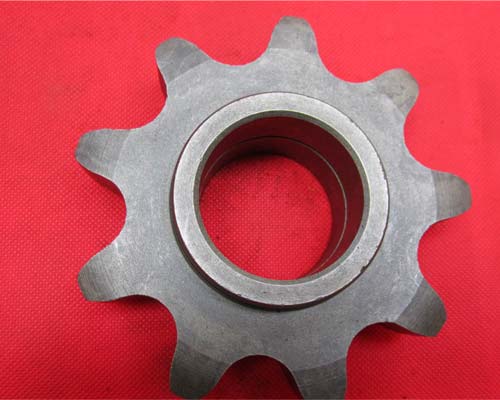 What is the role of sprocket forgings in the drive system?