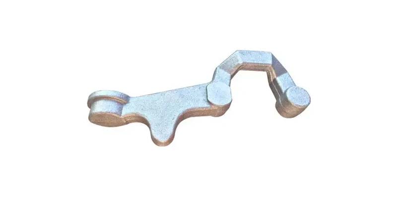 What is the production process of swing arm forging?